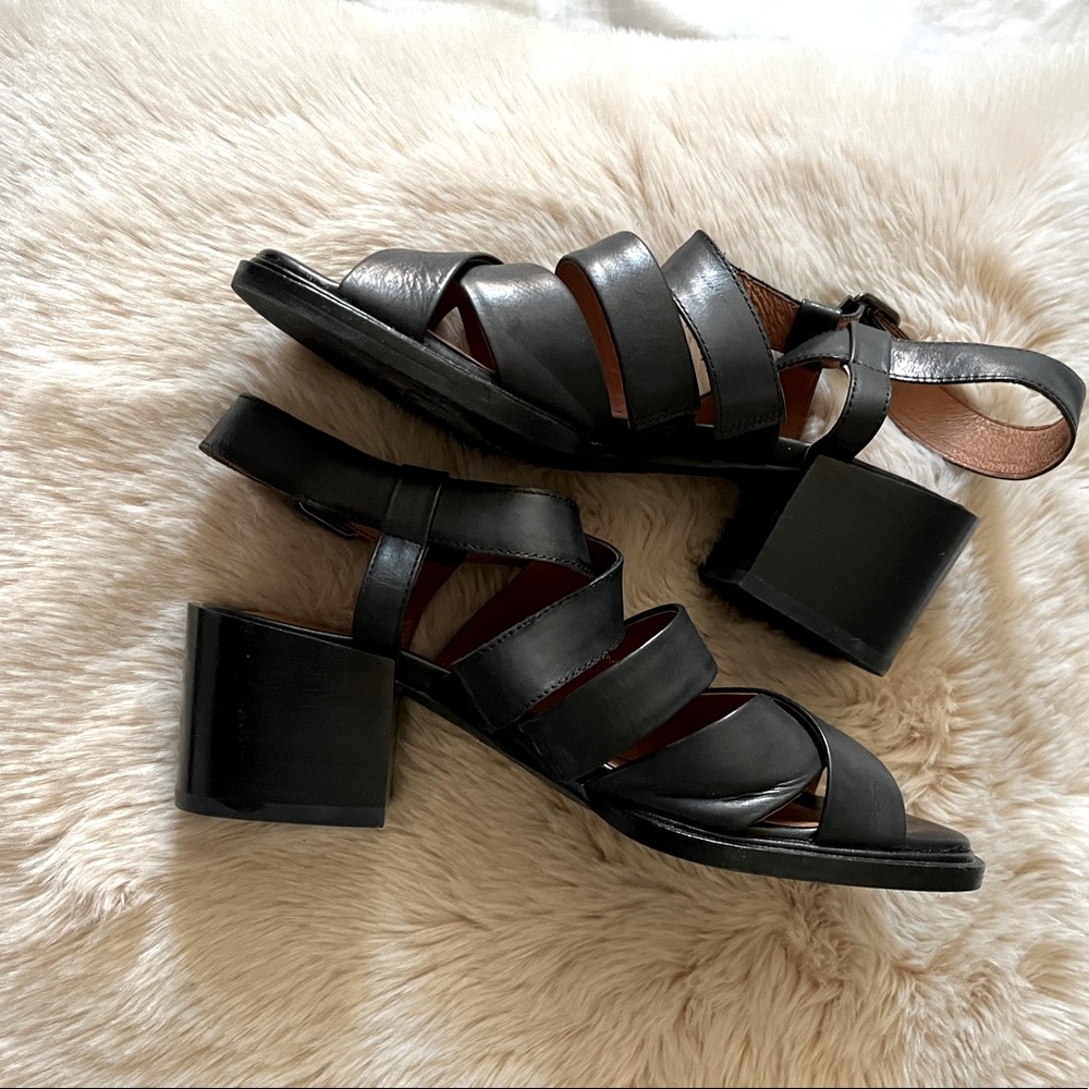 Jeffrey Campbell block heel sandals
